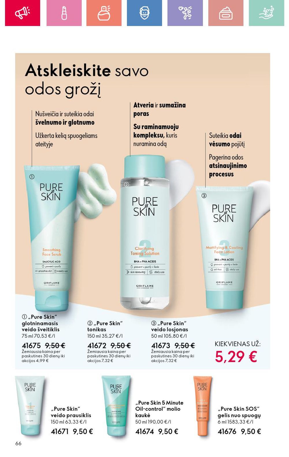 oriflame - ORIFLAME - Katalogas (2025 05 11 - 2025 05 31) - page: 66