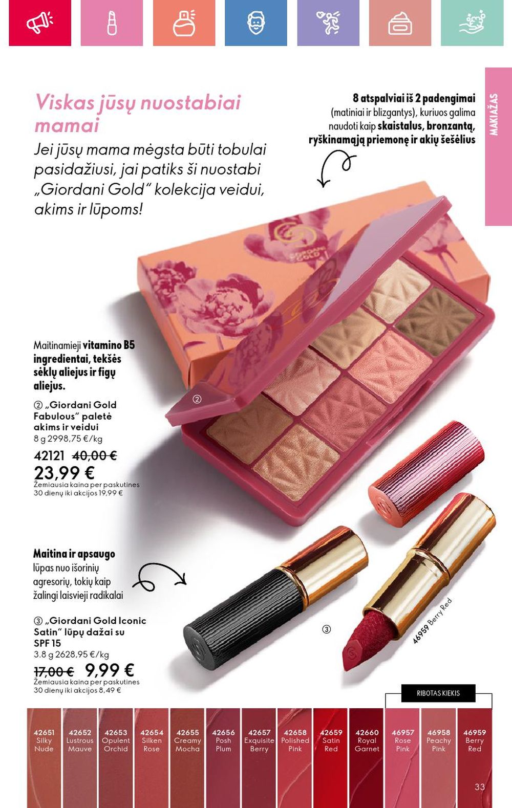 oriflame - ORIFLAME - Katalogas (2025 05 11 - 2025 05 31) - page: 33