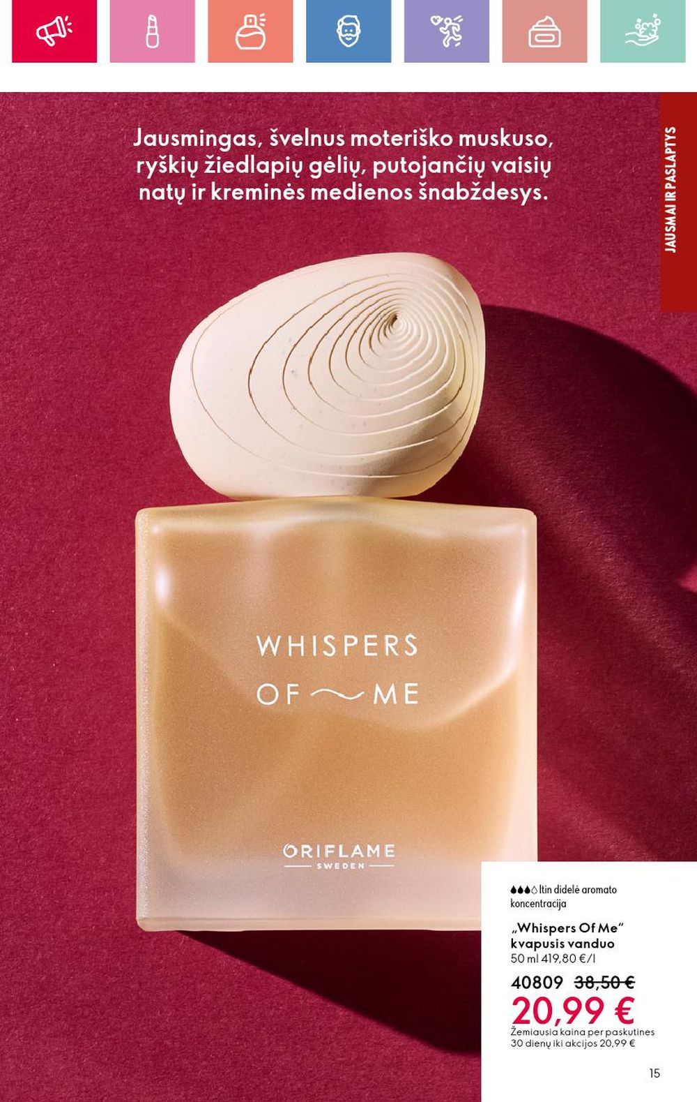 oriflame - ORIFLAME - Katalogas (2025 05 11 - 2025 05 31) - page: 15