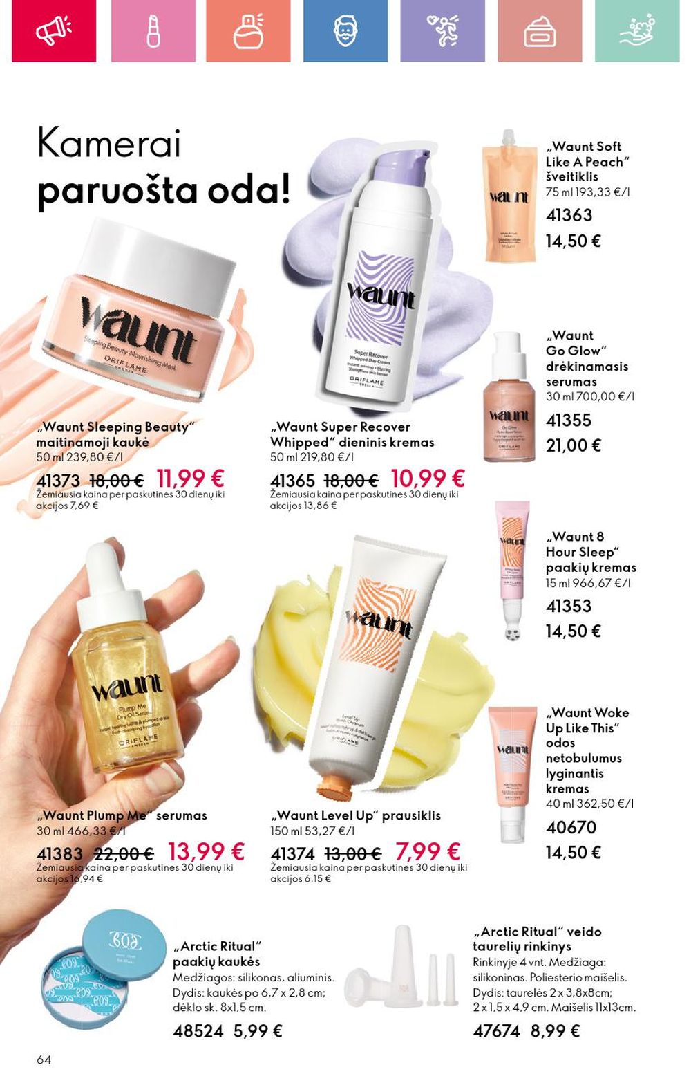 oriflame - ORIFLAME - Katalogas (2025 05 11 - 2025 05 31) - page: 64