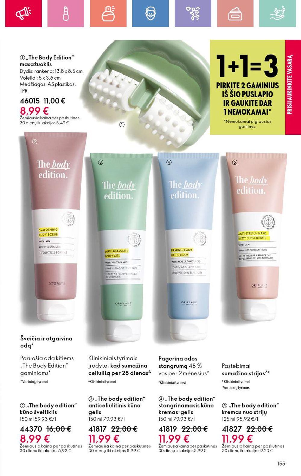 oriflame - ORIFLAME - Katalogas (2025 05 11 - 2025 05 31) - page: 155