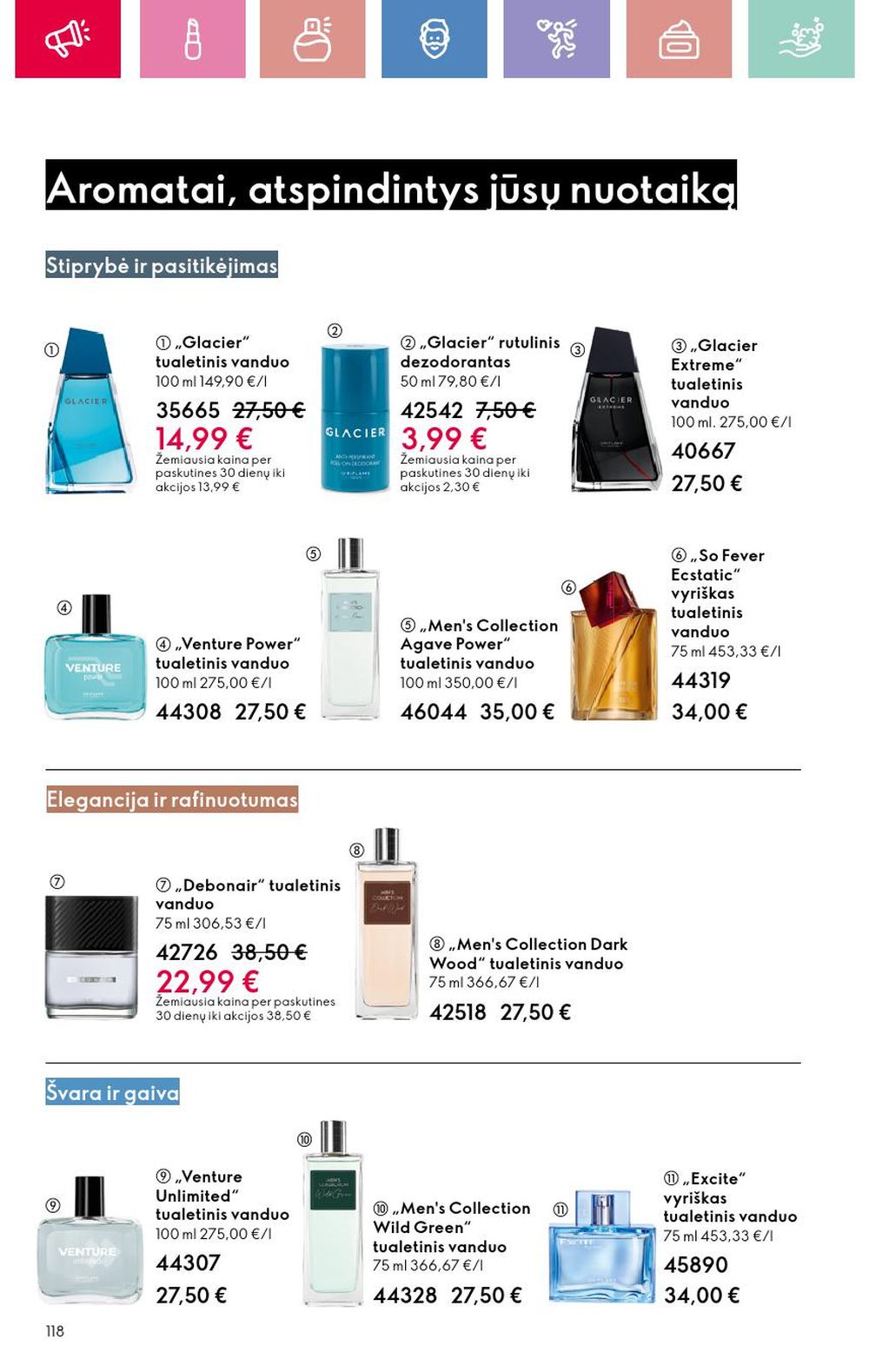 oriflame - ORIFLAME - Katalogas (2025 05 11 - 2025 05 31) - page: 118