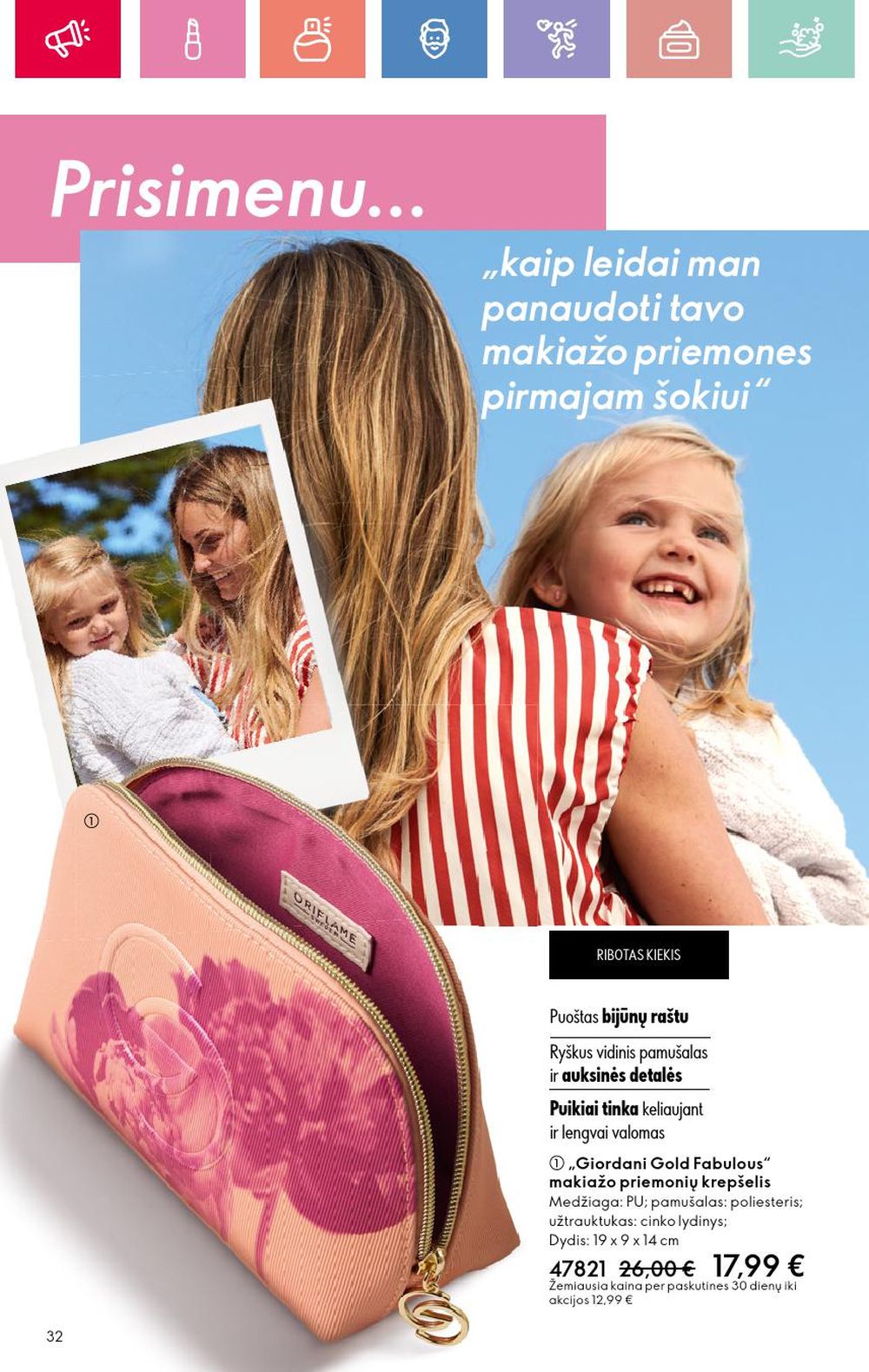 oriflame - ORIFLAME - Katalogas (2025 05 11 - 2025 05 31) - page: 32