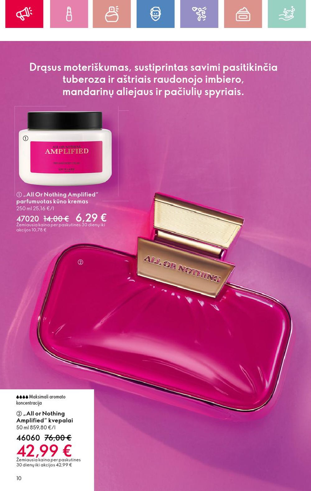 oriflame - ORIFLAME - Katalogas (2025 05 11 - 2025 05 31) - page: 10