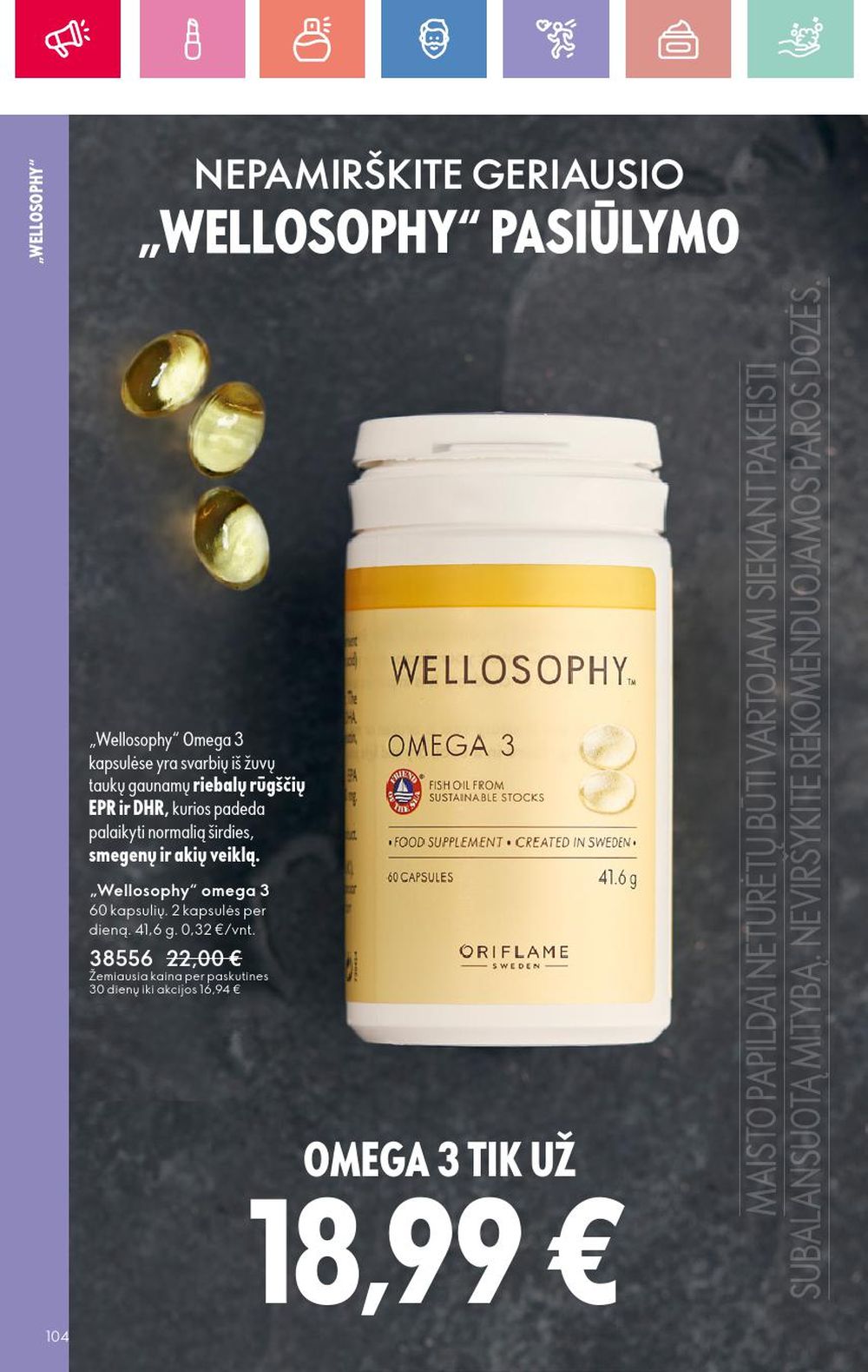 oriflame - ORIFLAME - Katalogas (2025 05 11 - 2025 05 31) - page: 104