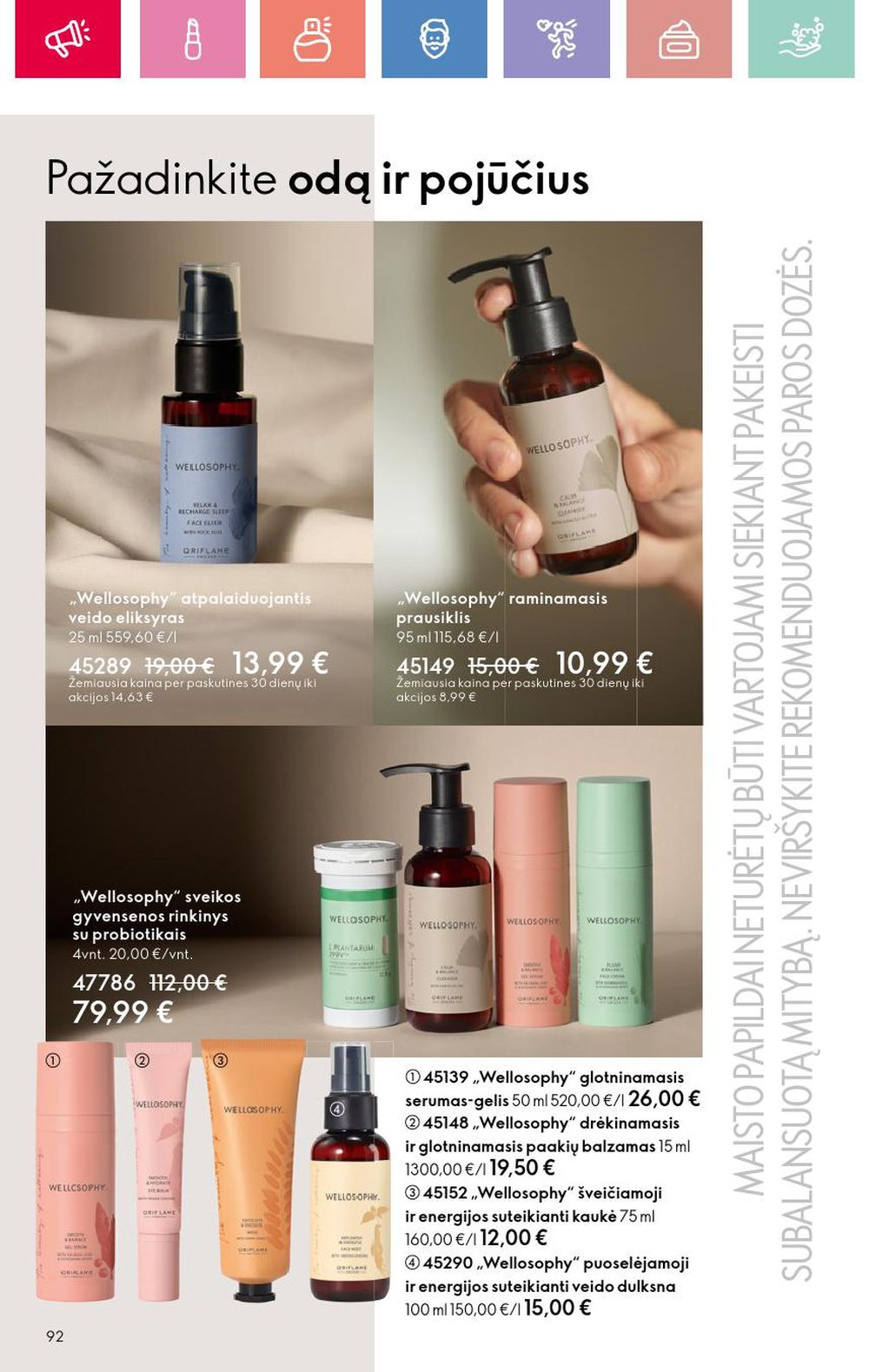 oriflame - ORIFLAME - Katalogas (2025 05 11 - 2025 05 31) - page: 92