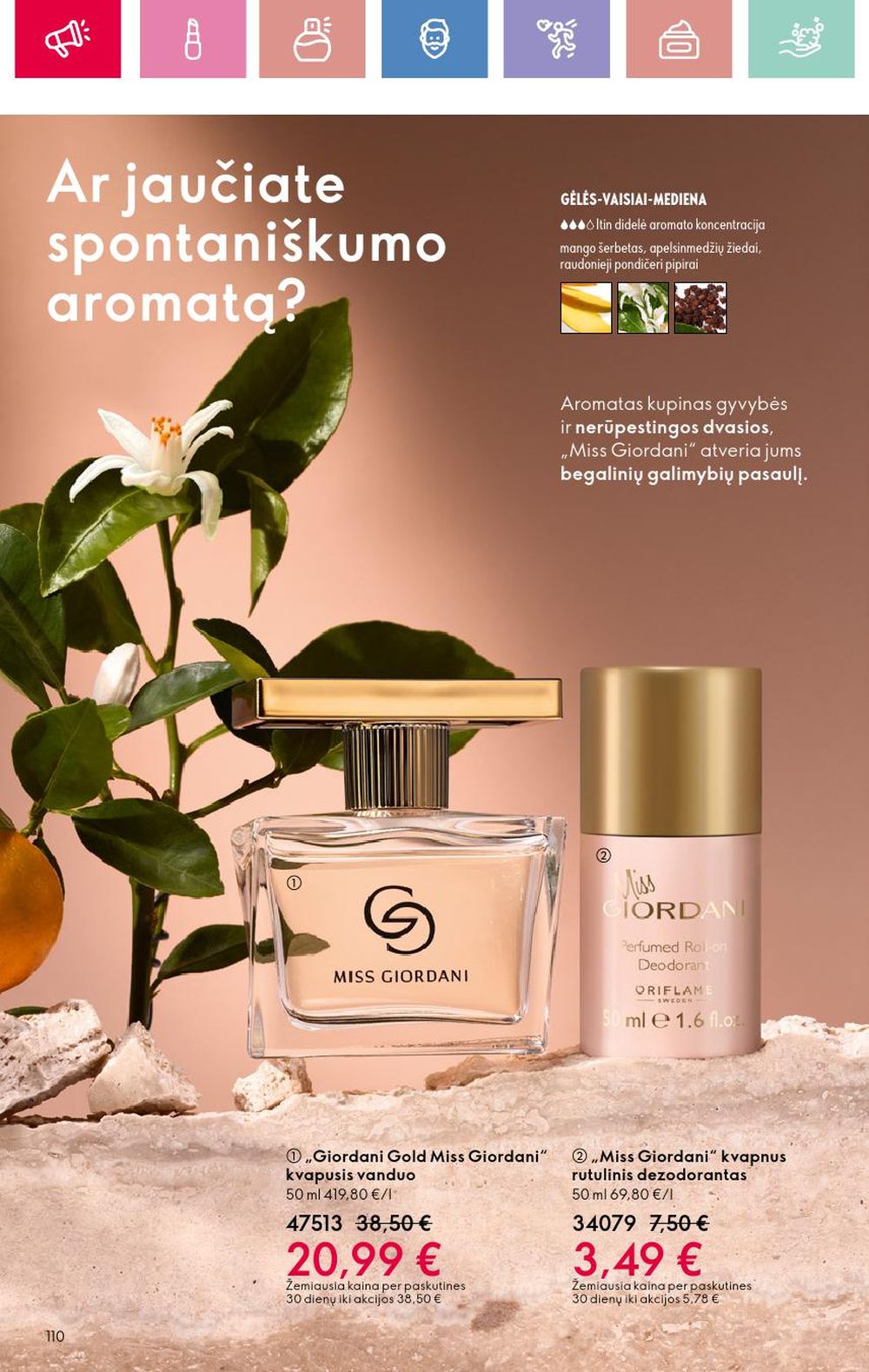 oriflame - ORIFLAME - Katalogas (2025 05 11 - 2025 05 31) - page: 110
