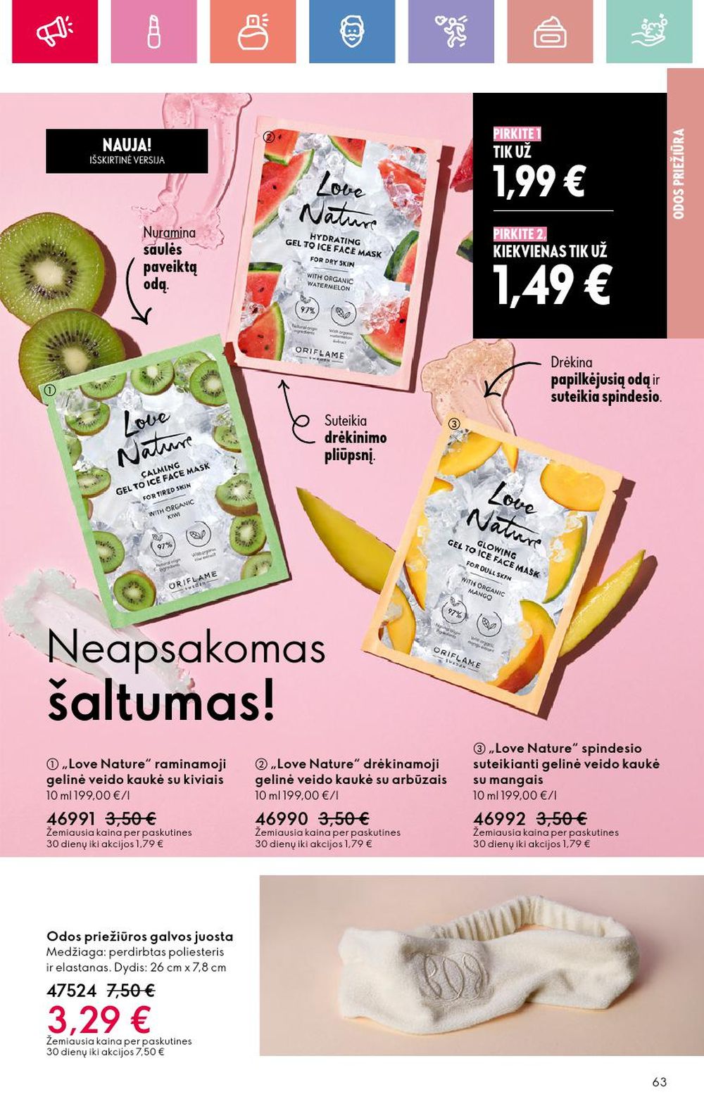 oriflame - ORIFLAME - Katalogas (2025 05 11 - 2025 05 31) - page: 63