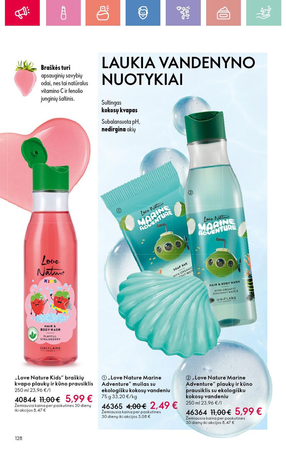 oriflame - ORIFLAME - Katalogas (2025 05 11 - 2025 05 31) - page: 128