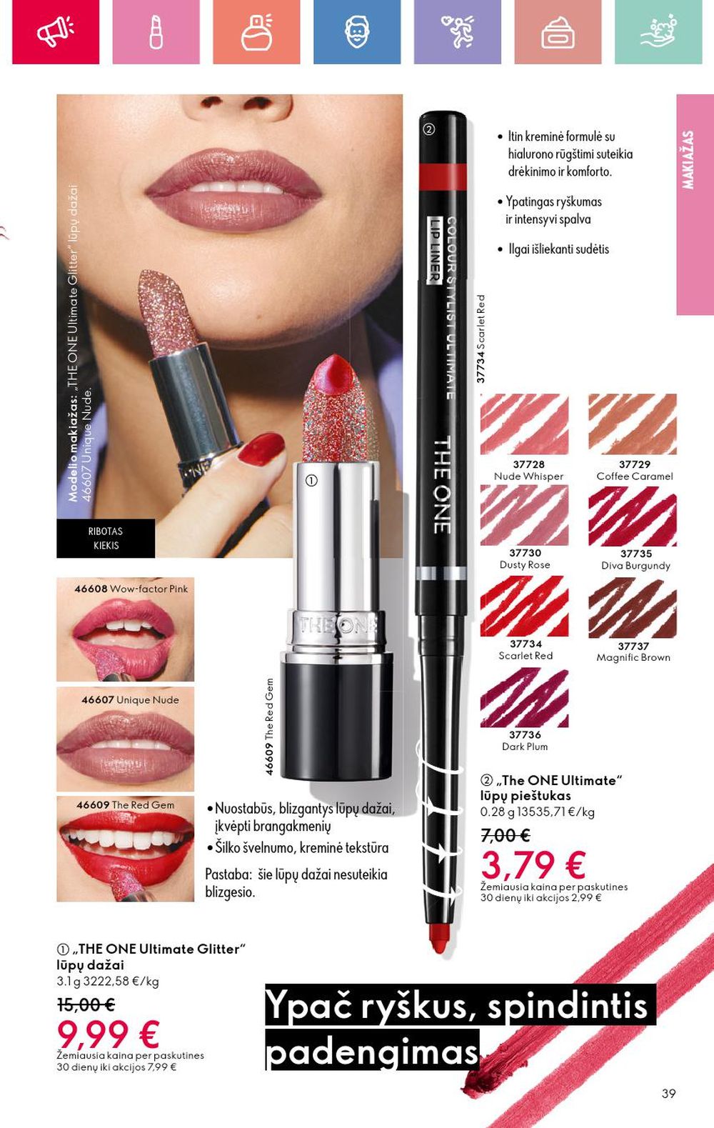 oriflame - ORIFLAME - Katalogas (2025 05 11 - 2025 05 31) - page: 39