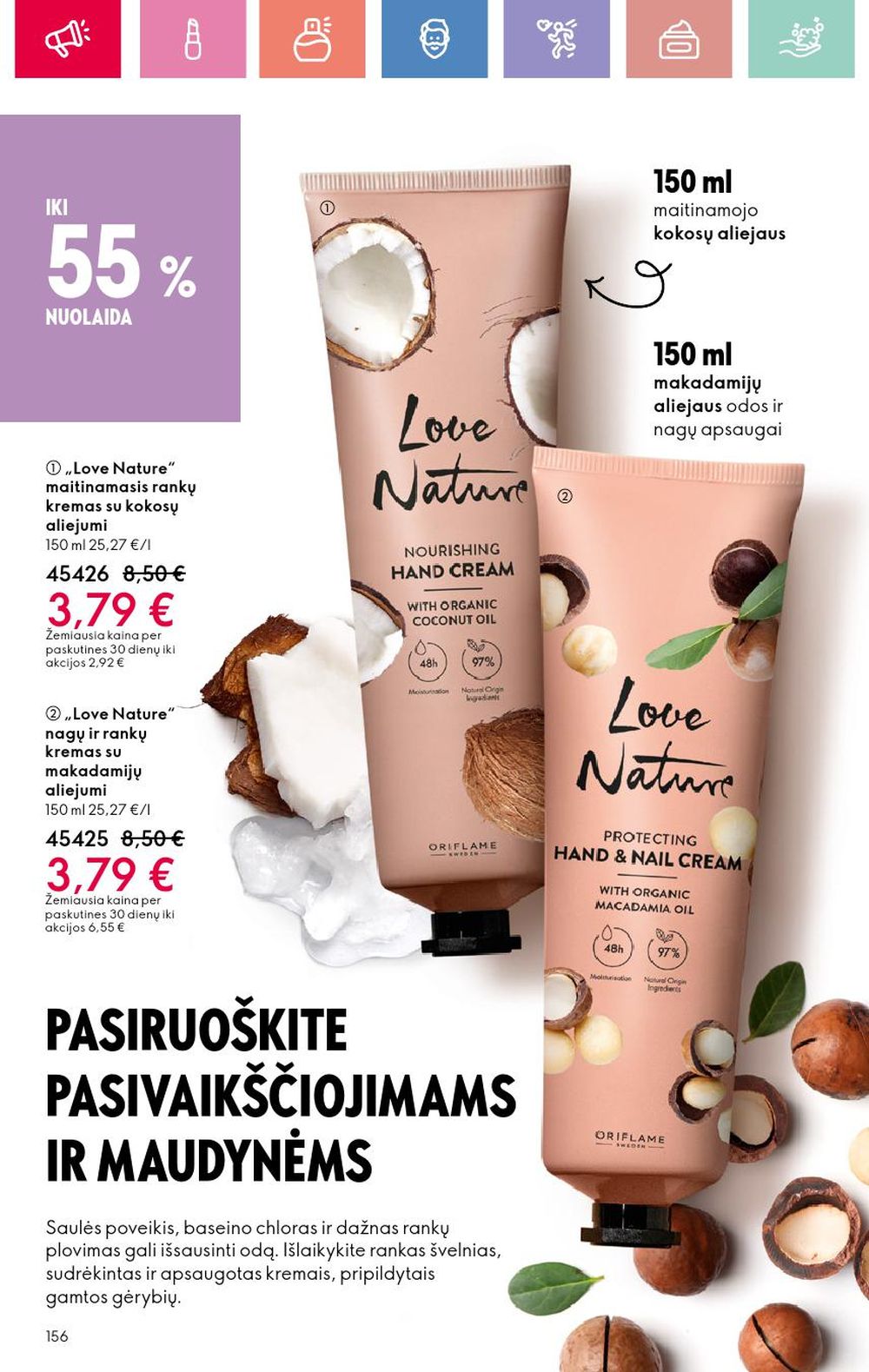 oriflame - ORIFLAME - Katalogas (2025 05 11 - 2025 05 31) - page: 156