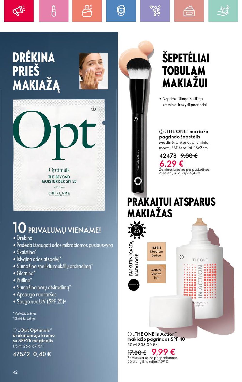 oriflame - ORIFLAME - Katalogas (2025 05 11 - 2025 05 31) - page: 42