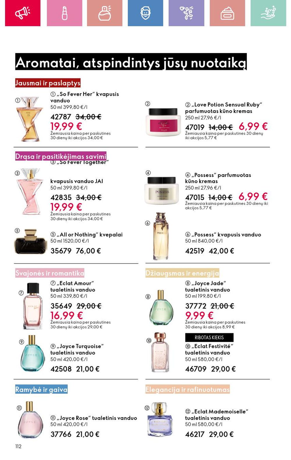 oriflame - ORIFLAME - Katalogas (2025 05 11 - 2025 05 31) - page: 112