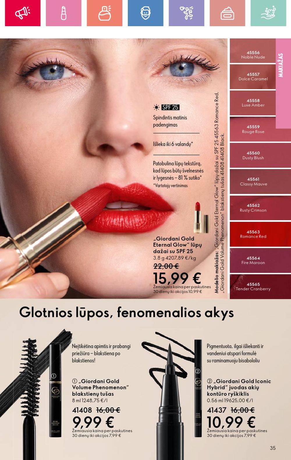 oriflame - ORIFLAME - Katalogas (2025 05 11 - 2025 05 31) - page: 35