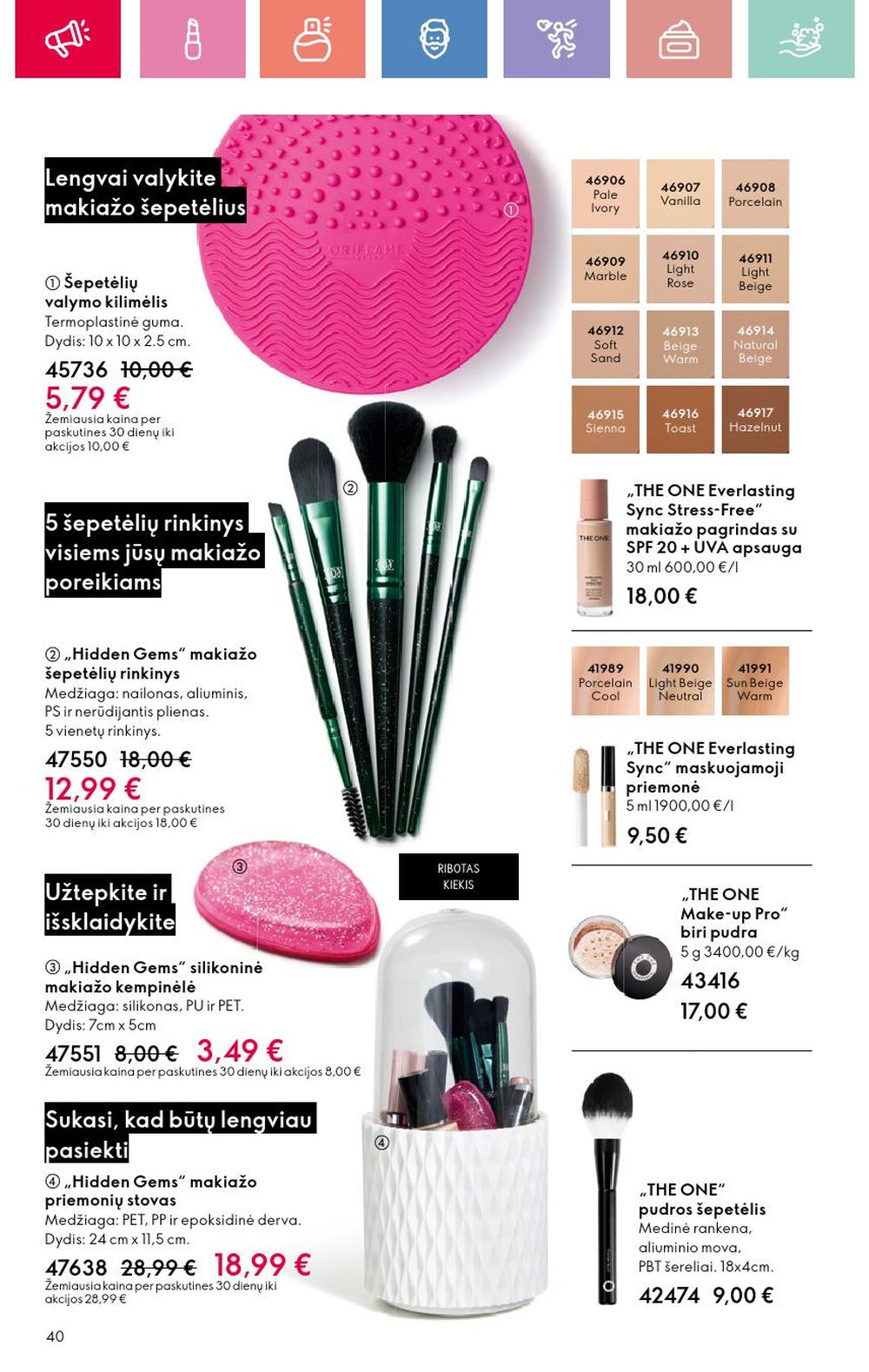 oriflame - ORIFLAME - Katalogas (2025 05 11 - 2025 05 31) - page: 40