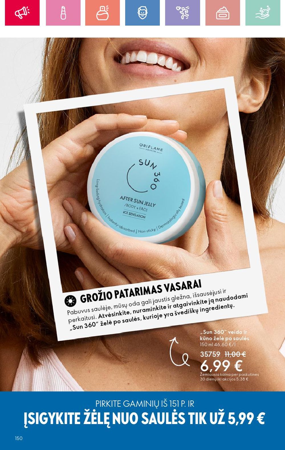 oriflame - ORIFLAME - Katalogas (2025 05 11 - 2025 05 31) - page: 150