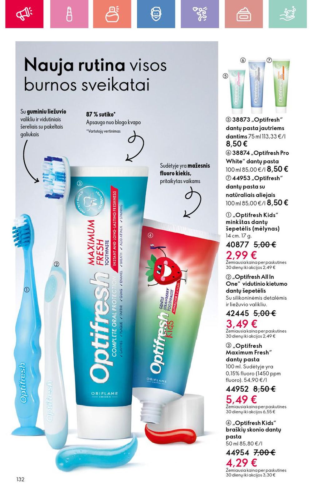 oriflame - ORIFLAME - Katalogas (2025 05 11 - 2025 05 31) - page: 132