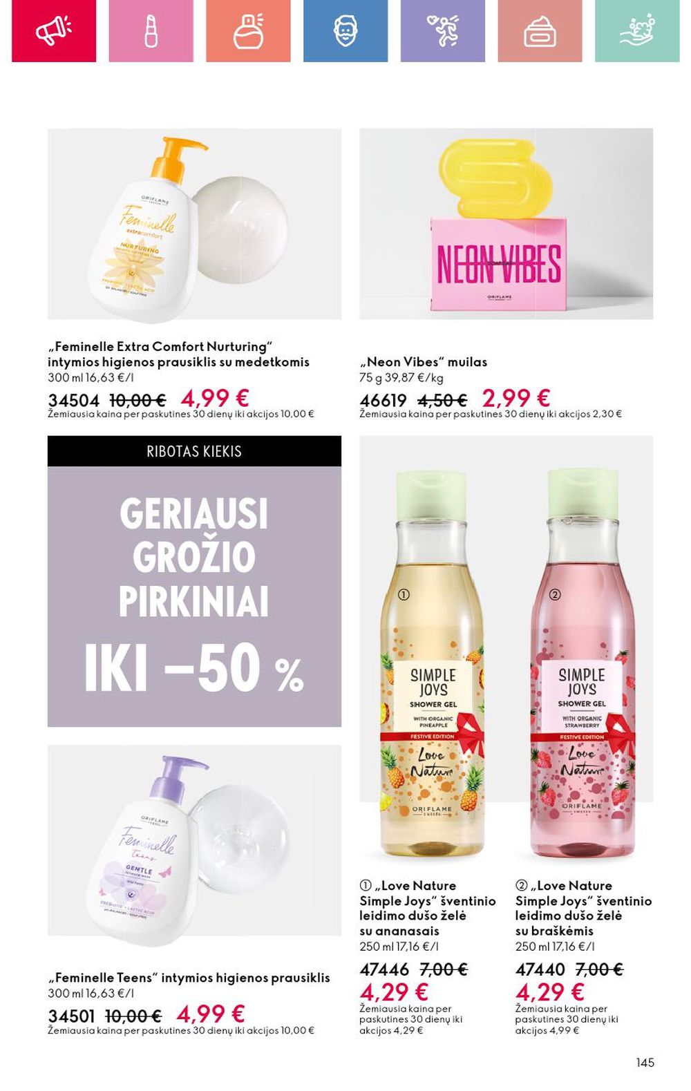 oriflame - ORIFLAME - Katalogas (2025 05 11 - 2025 05 31) - page: 145