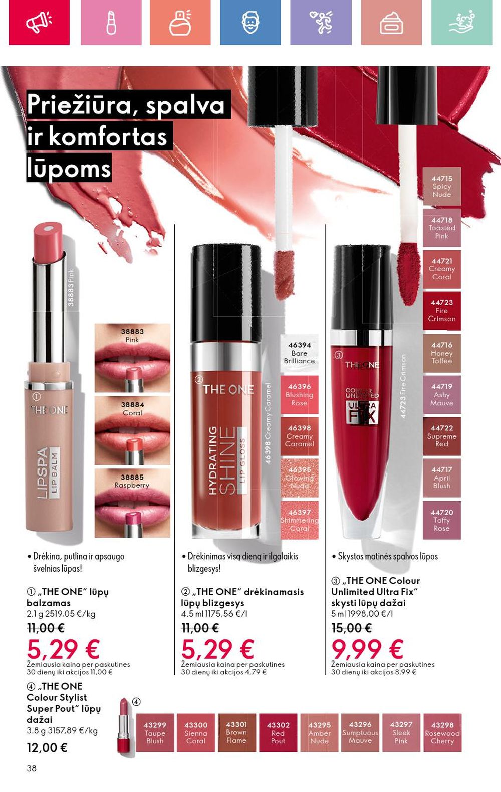 oriflame - ORIFLAME - Katalogas (2025 05 11 - 2025 05 31) - page: 38