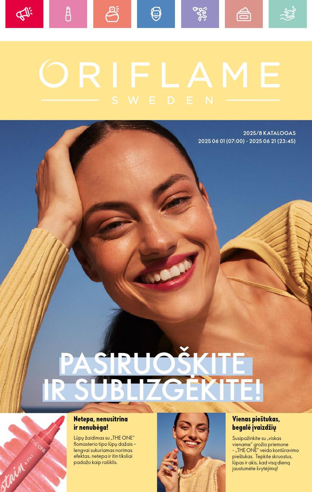 oriflame - ORIFLAME - Katalogas (2025 06 01 - 2025 06 21) - page: 1 oriflame - ORIFLAME - Katalogas (2025 06 01 - 2025 06 21) - page: 1