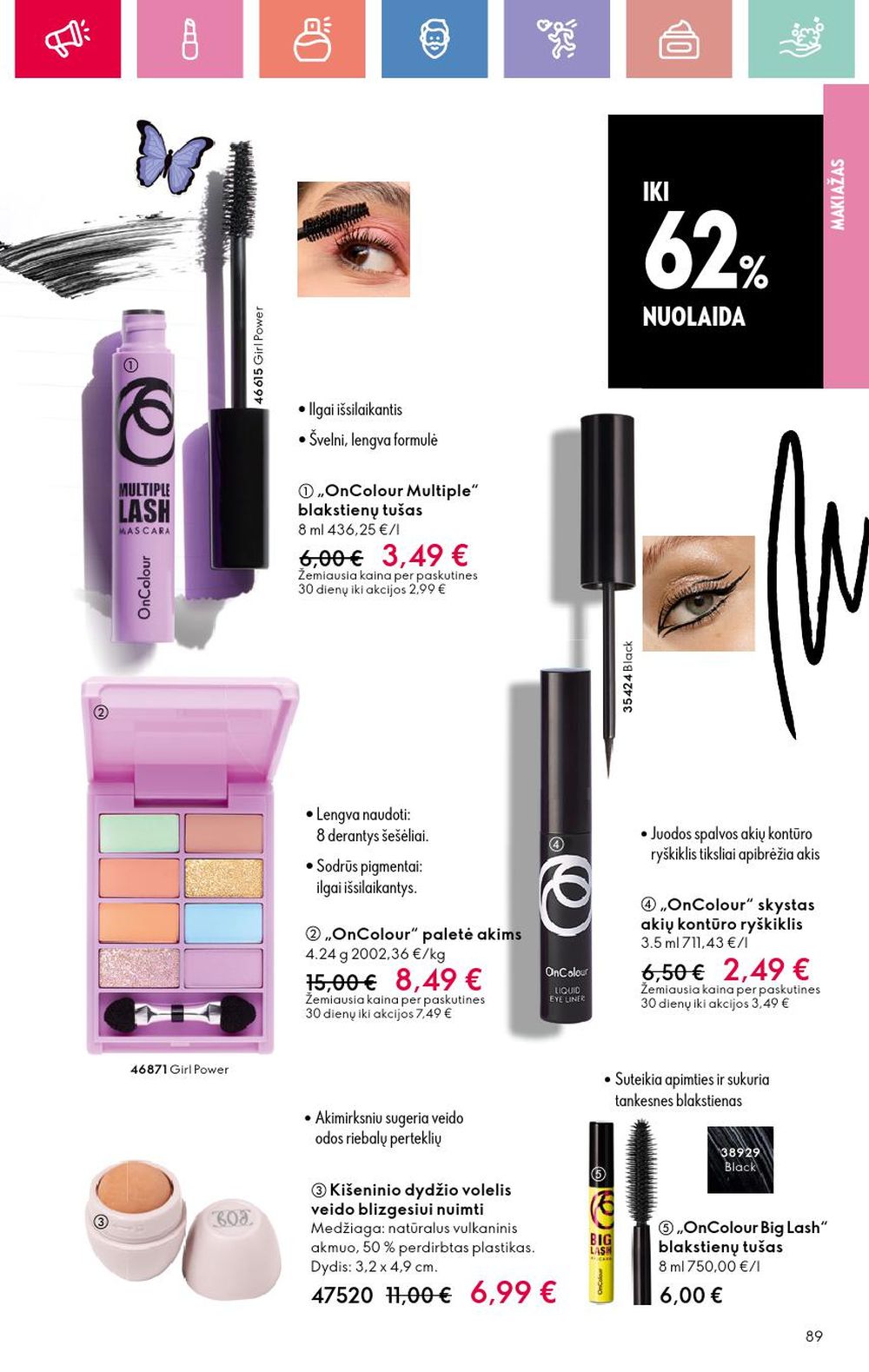 oriflame - ORIFLAME - Katalogas (2025 06 22 - 2025 07 12) - page: 89 oriflame - ORIFLAME - Katalogas (2025 06 22 - 2025 07 12) - page: 89