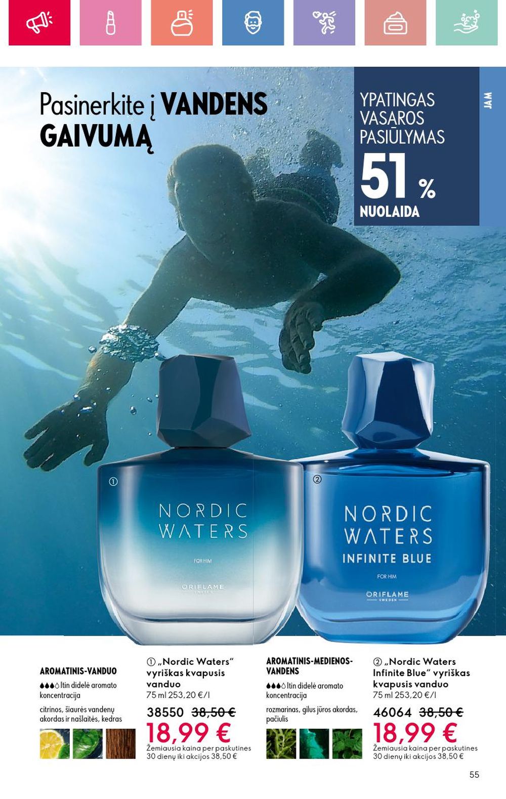 oriflame - ORIFLAME - Katalogas (2025 06 22 - 2025 07 12) - page: 55 oriflame - ORIFLAME - Katalogas (2025 06 22 - 2025 07 12) - page: 55