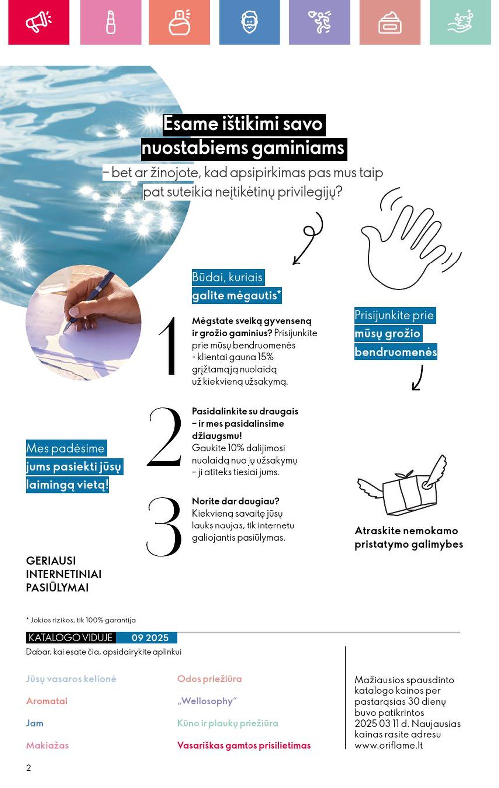 oriflame - ORIFLAME - Katalogas (2025 06 22 - 2025 07 12) - page: 2 oriflame - ORIFLAME - Katalogas (2025 06 22 - 2025 07 12) - page: 2