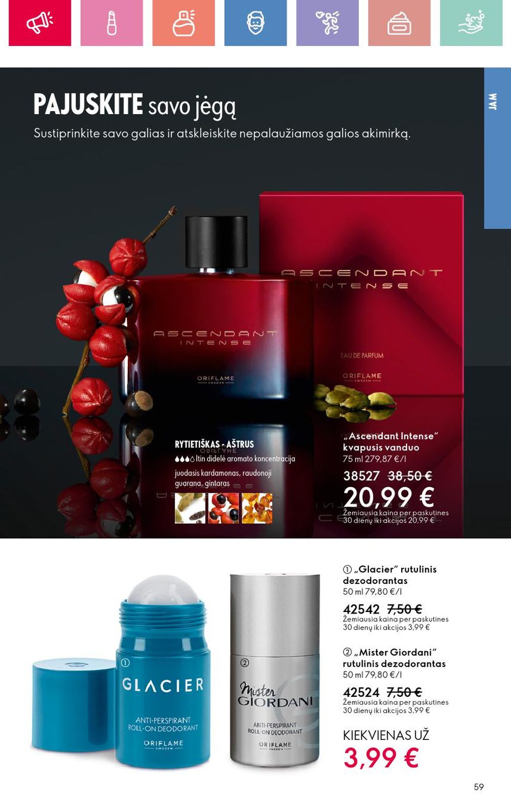 oriflame - ORIFLAME - Katalogas (2025 06 22 - 2025 07 12) - page: 59 oriflame - ORIFLAME - Katalogas (2025 06 22 - 2025 07 12) - page: 59