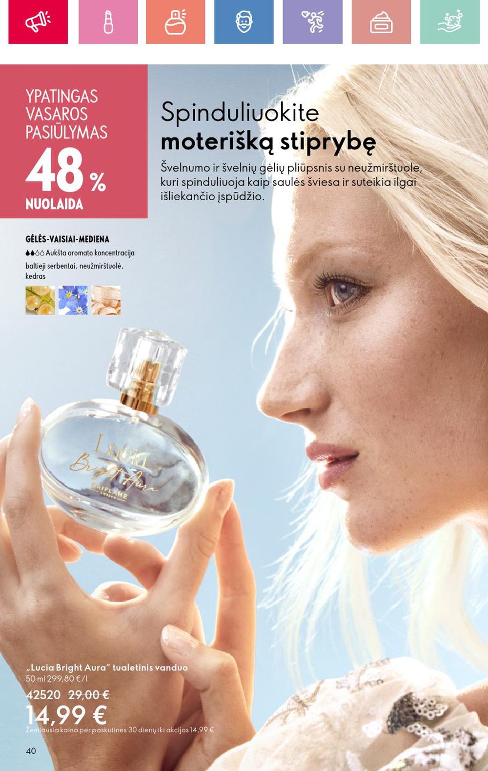 oriflame - ORIFLAME - Katalogas (2025 06 22 - 2025 07 12) - page: 40 oriflame - ORIFLAME - Katalogas (2025 06 22 - 2025 07 12) - page: 40