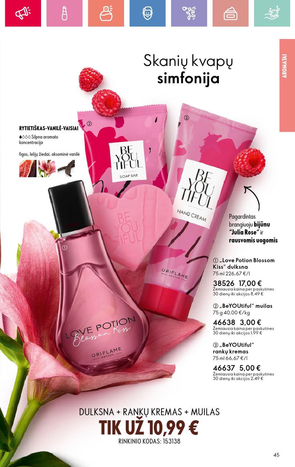oriflame - ORIFLAME - Katalogas (2025 06 22 - 2025 07 12) - page: 45 oriflame - ORIFLAME - Katalogas (2025 06 22 - 2025 07 12) - page: 45