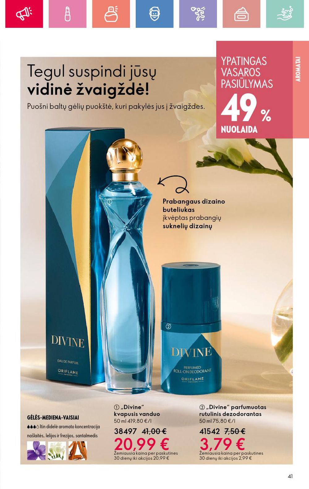 oriflame - ORIFLAME - Katalogas (2025 06 22 - 2025 07 12) - page: 41 oriflame - ORIFLAME - Katalogas (2025 06 22 - 2025 07 12) - page: 41
