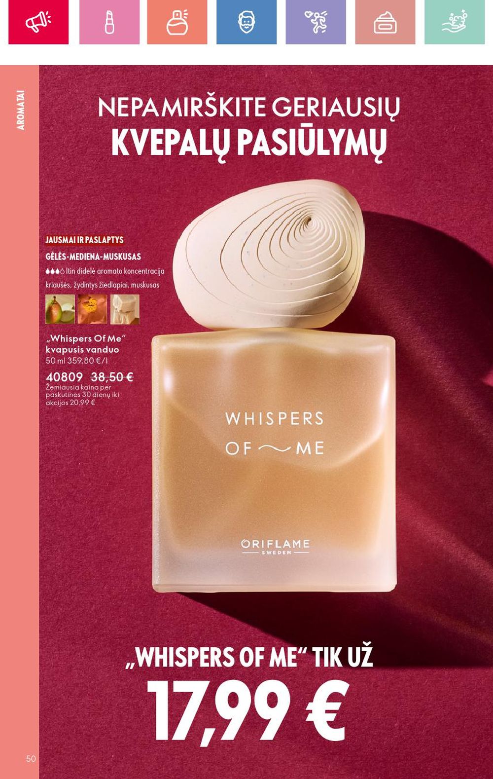 oriflame - ORIFLAME - Katalogas (2025 06 22 - 2025 07 12) - page: 50 oriflame - ORIFLAME - Katalogas (2025 06 22 - 2025 07 12) - page: 50
