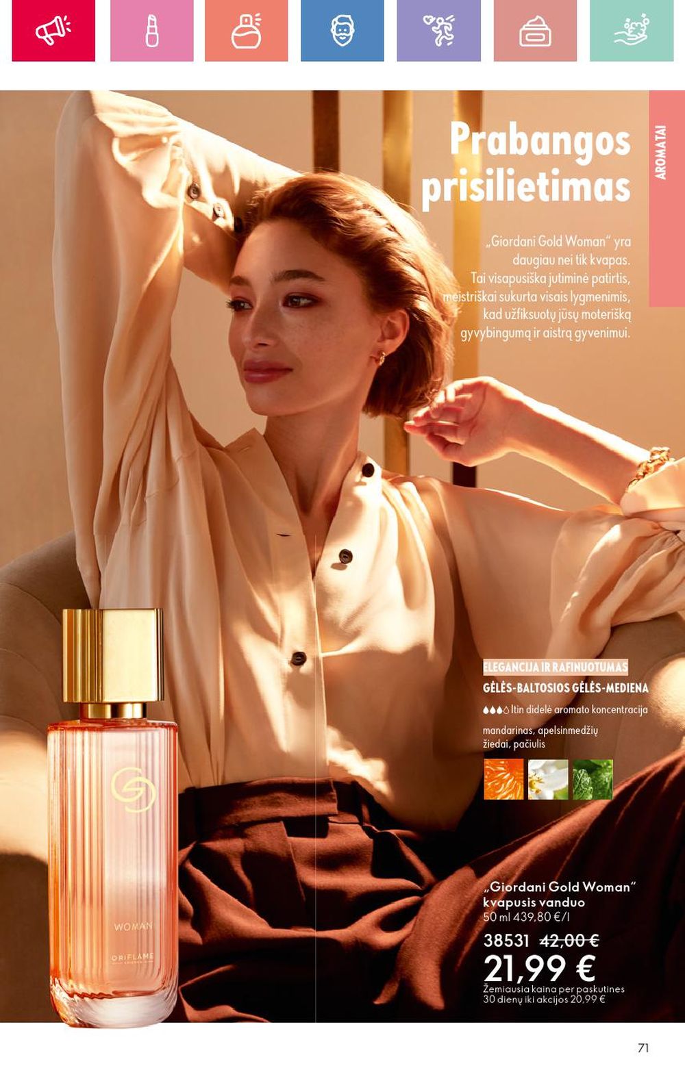 oriflame - ORIFLAME - Katalogas (2025 07 13 - 2025 08 02) - page: 71