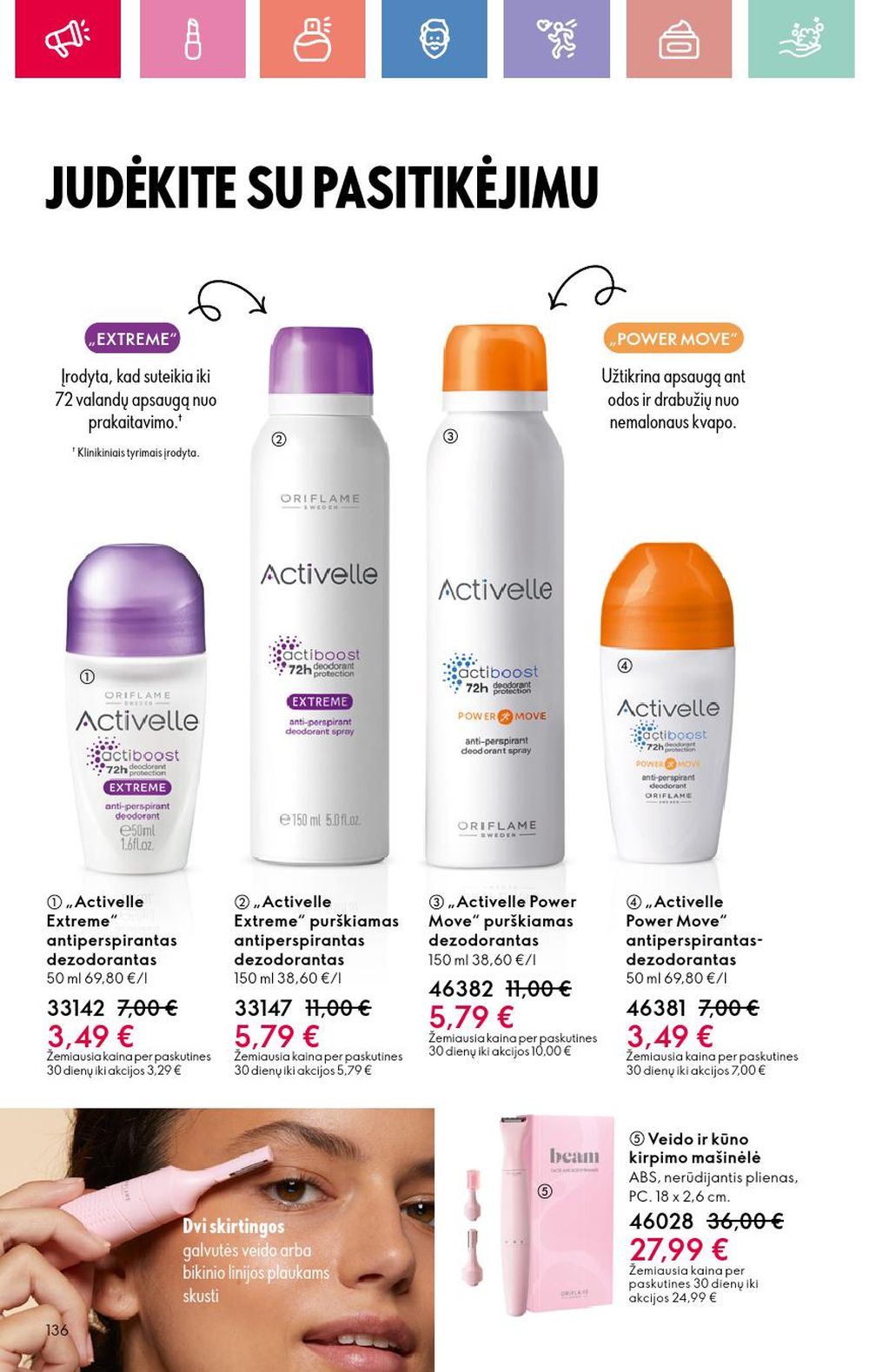 oriflame - ORIFLAME - Katalogas (2025 07 13 - 2025 08 02) - page: 136