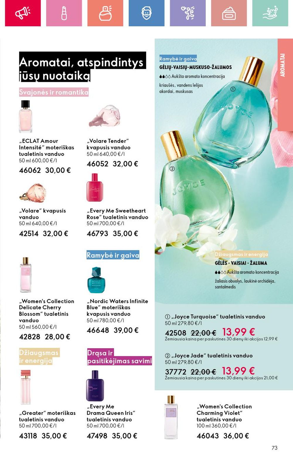 oriflame - ORIFLAME - Katalogas (2025 07 13 - 2025 08 02) - page: 73