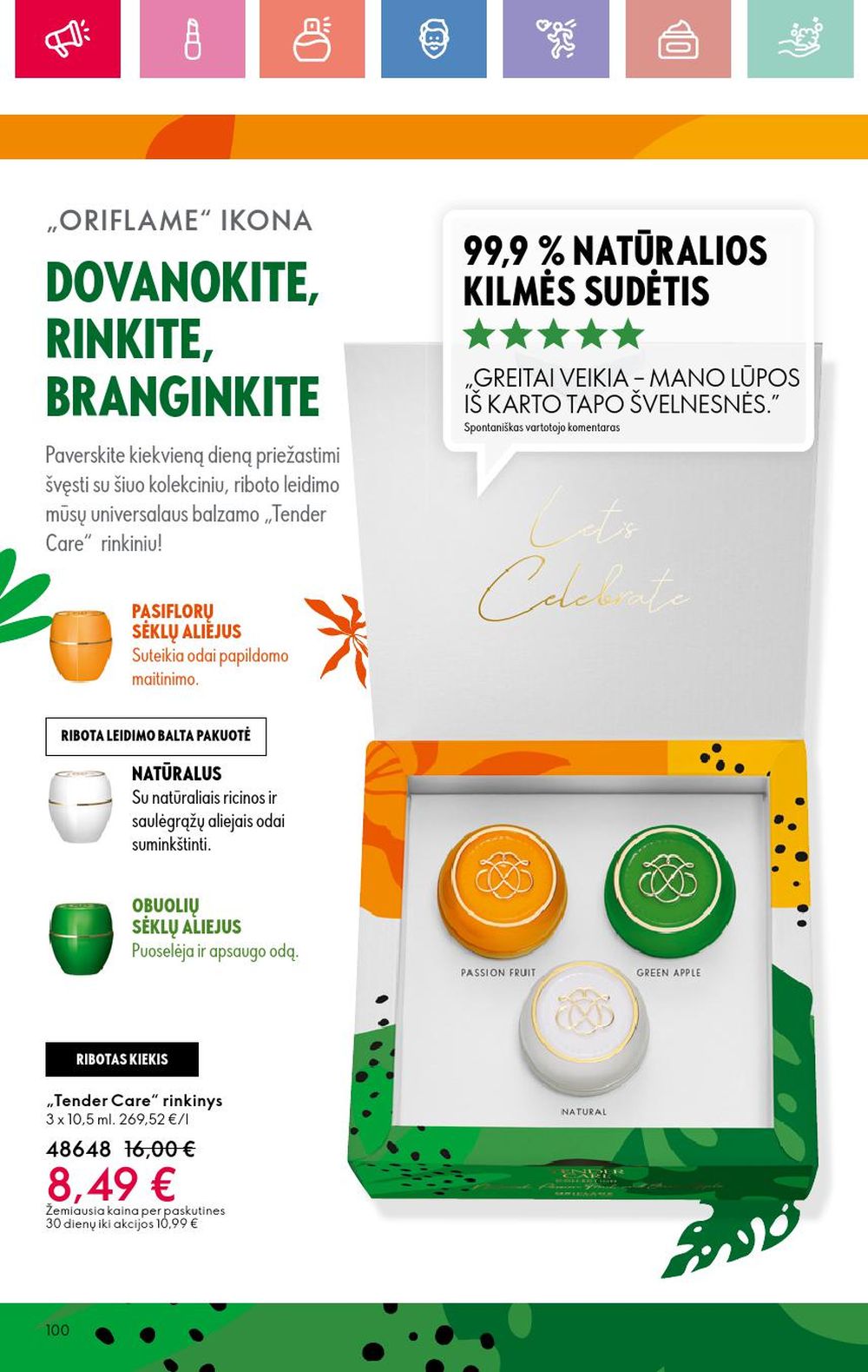 oriflame - ORIFLAME - Katalogas (2025 07 13 - 2025 08 02) - page: 100