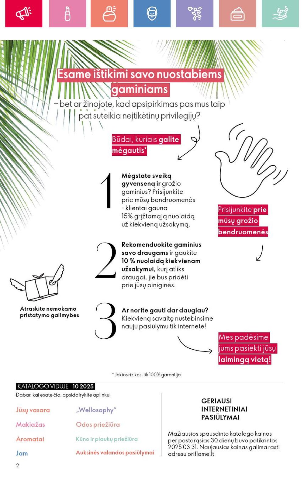 oriflame - ORIFLAME - Katalogas (2025 07 13 - 2025 08 02) - page: 2