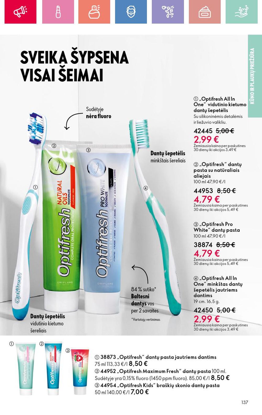 oriflame - ORIFLAME - Katalogas (2025 07 13 - 2025 08 02) - page: 137