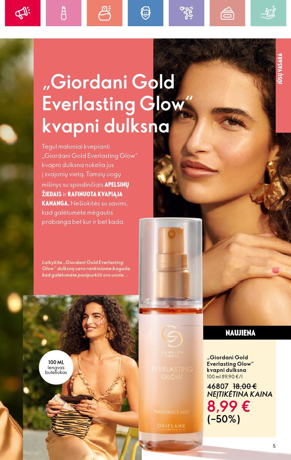 oriflame - ORIFLAME - Katalogas (2025 07 13 - 2025 08 02) - page: 5