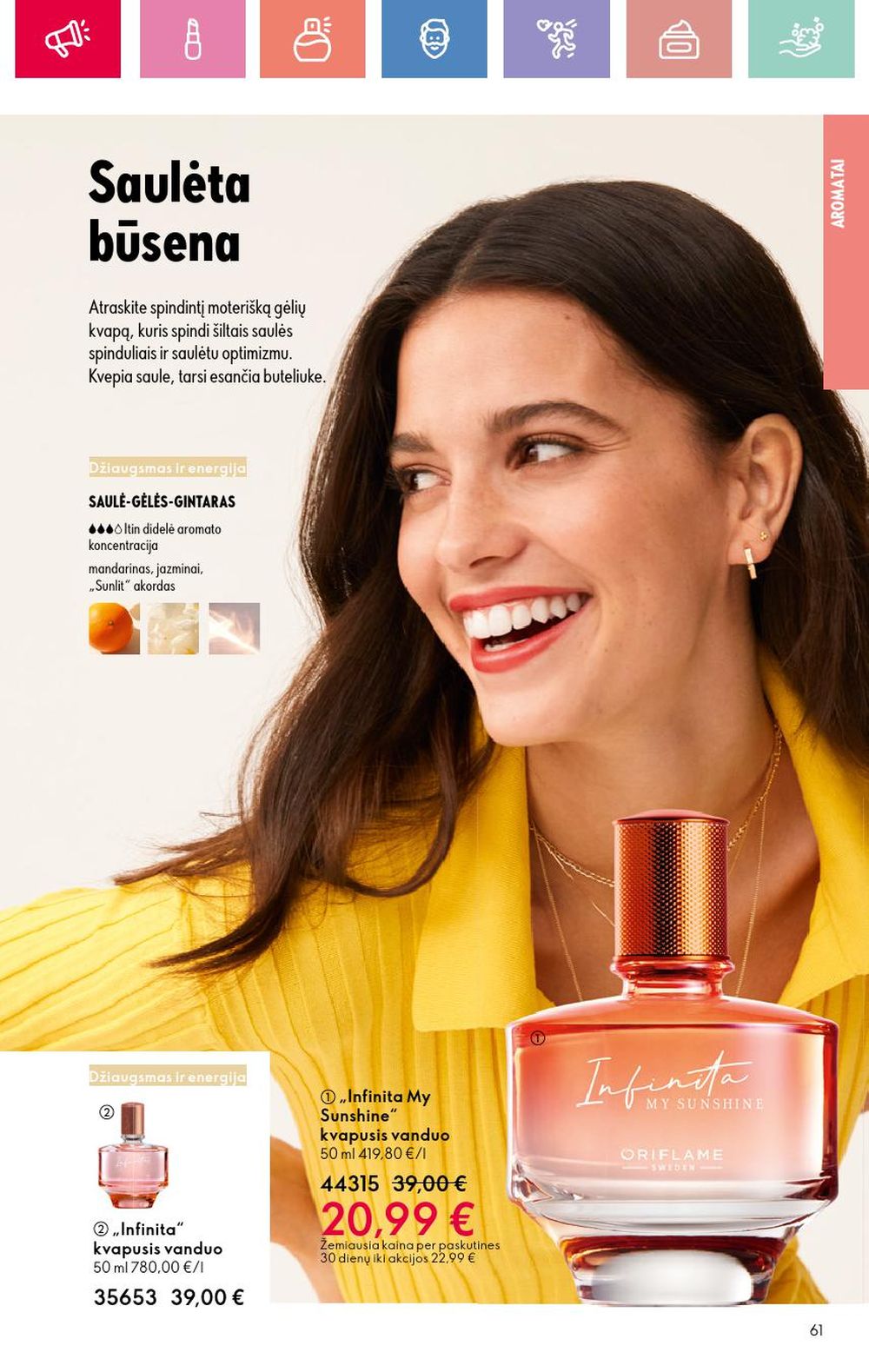 oriflame - ORIFLAME - Katalogas (2025 07 13 - 2025 08 02) - page: 61