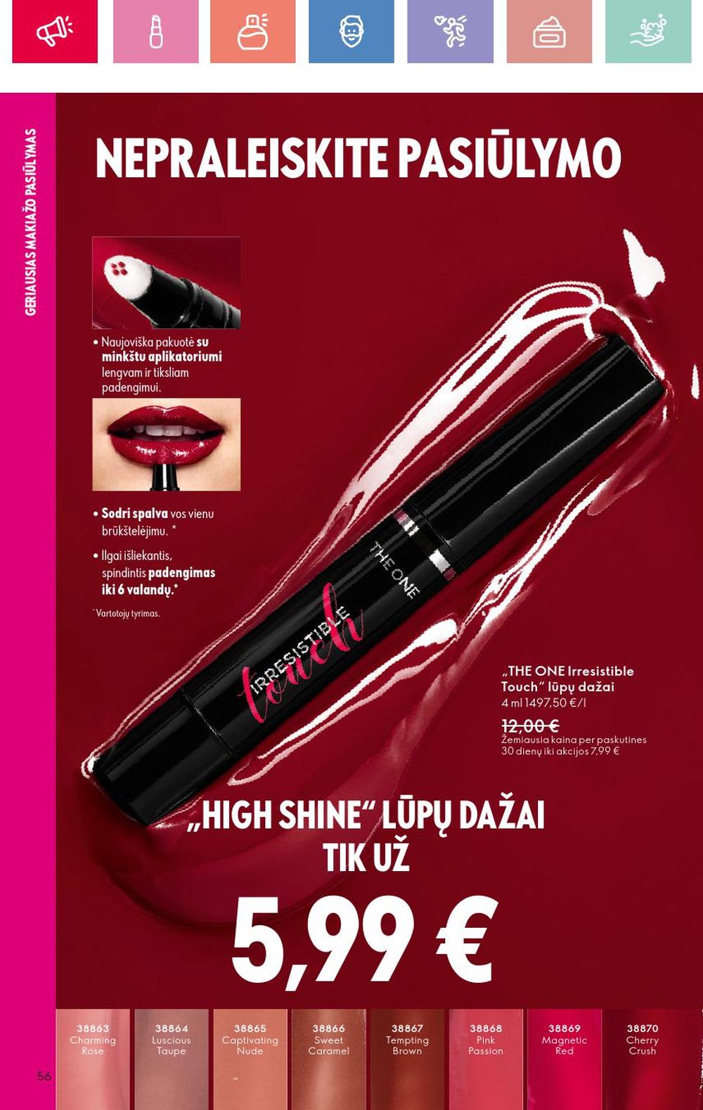 oriflame - ORIFLAME - Katalogas (2025 07 13 - 2025 08 02) - page: 56