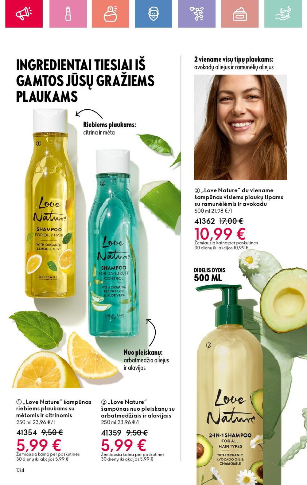 oriflame - ORIFLAME - Katalogas (2025 07 13 - 2025 08 02) - page: 134