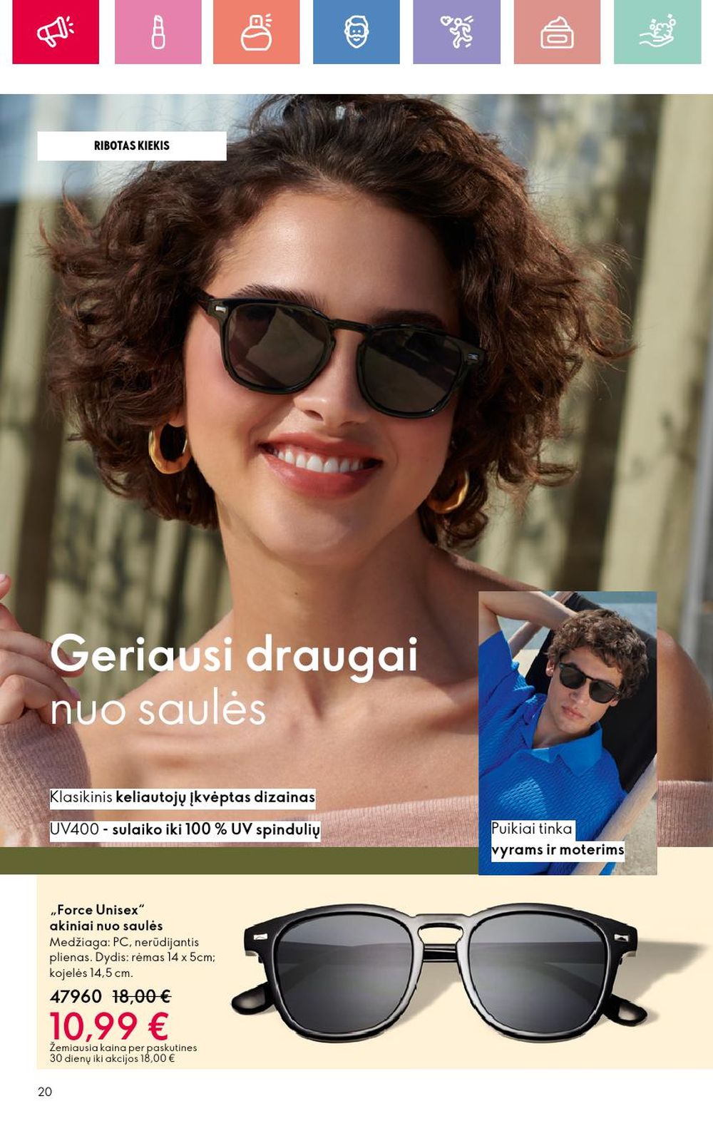 oriflame - ORIFLAME - Katalogas (2025 07 13 - 2025 08 02) - page: 20