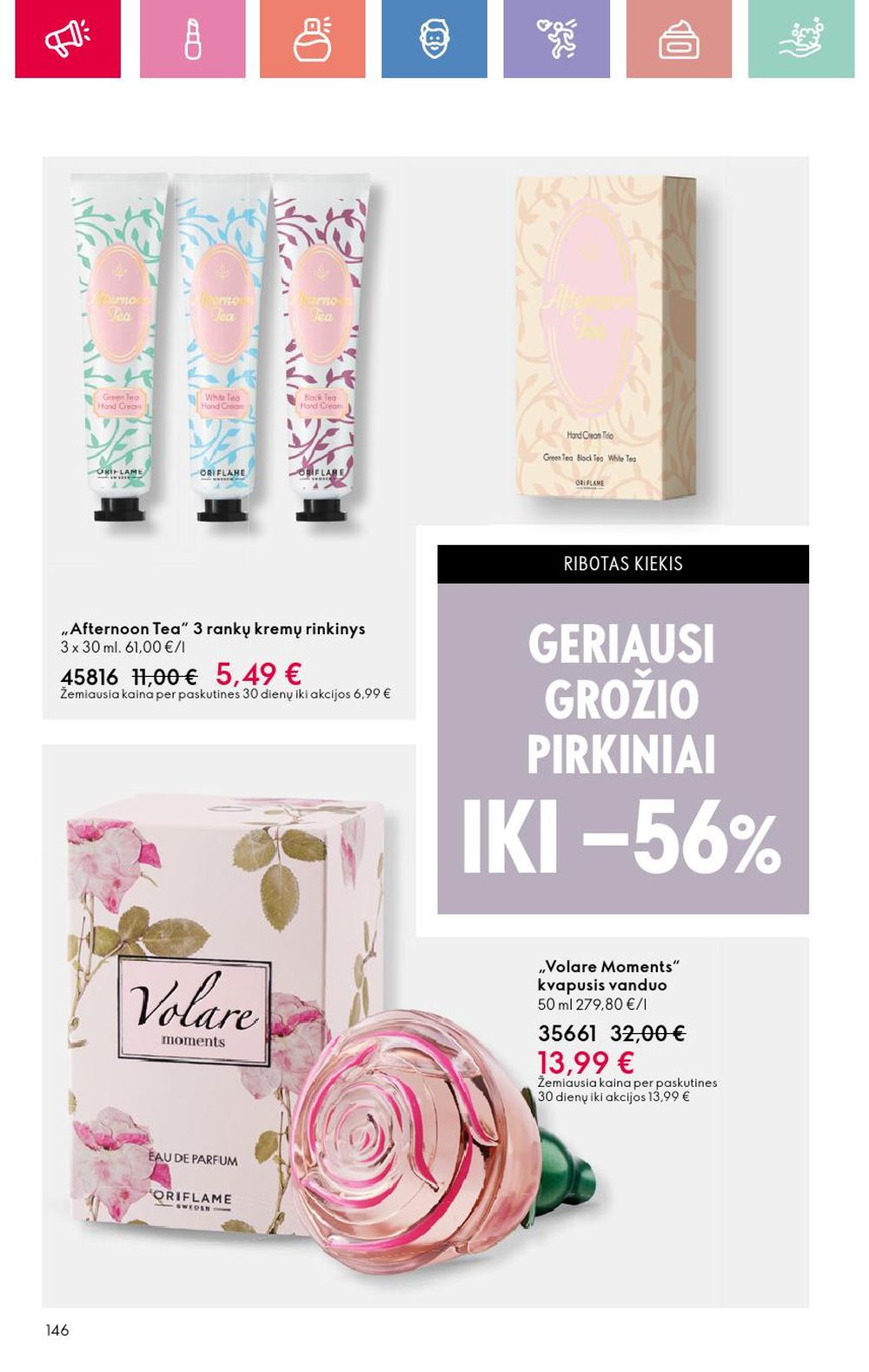 oriflame - ORIFLAME - Katalogas (2025 07 13 - 2025 08 02) - page: 146