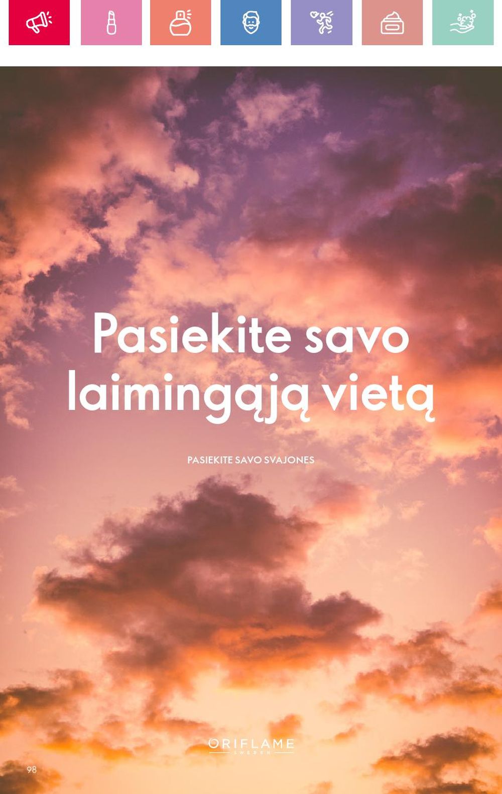 oriflame - ORIFLAME - Katalogas (2025 07 13 - 2025 08 02) - page: 98