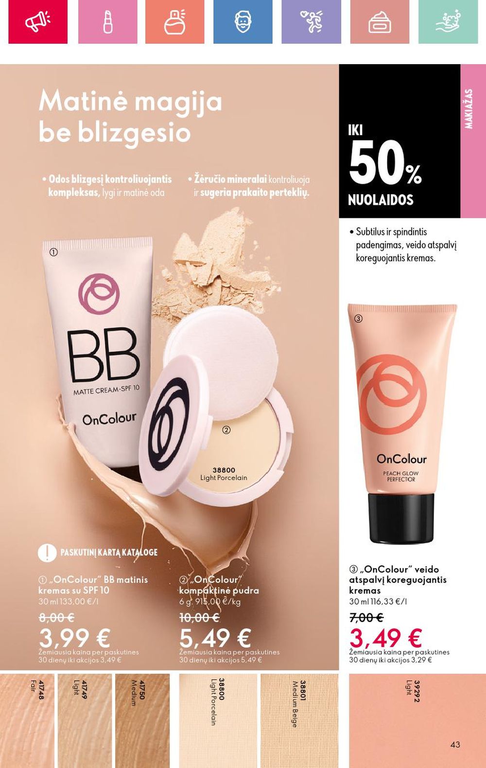 oriflame - ORIFLAME - Katalogas (2025 07 13 - 2025 08 02) - page: 43