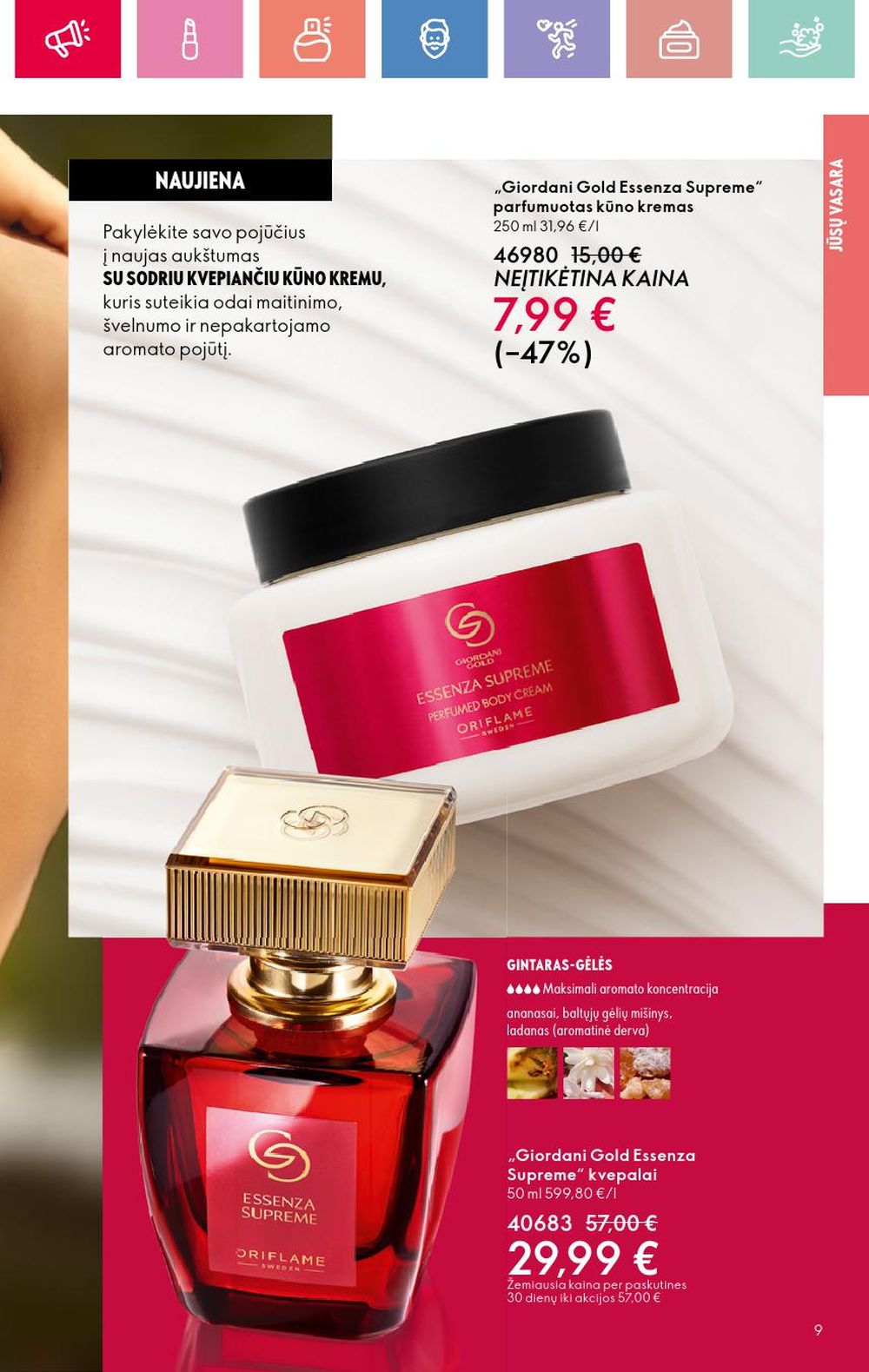 oriflame - ORIFLAME - Katalogas (2025 07 13 - 2025 08 02) - page: 9