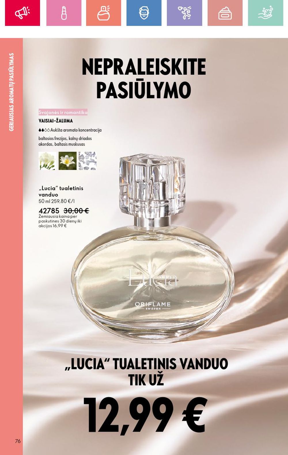 oriflame - ORIFLAME - Katalogas (2025 07 13 - 2025 08 02) - page: 76