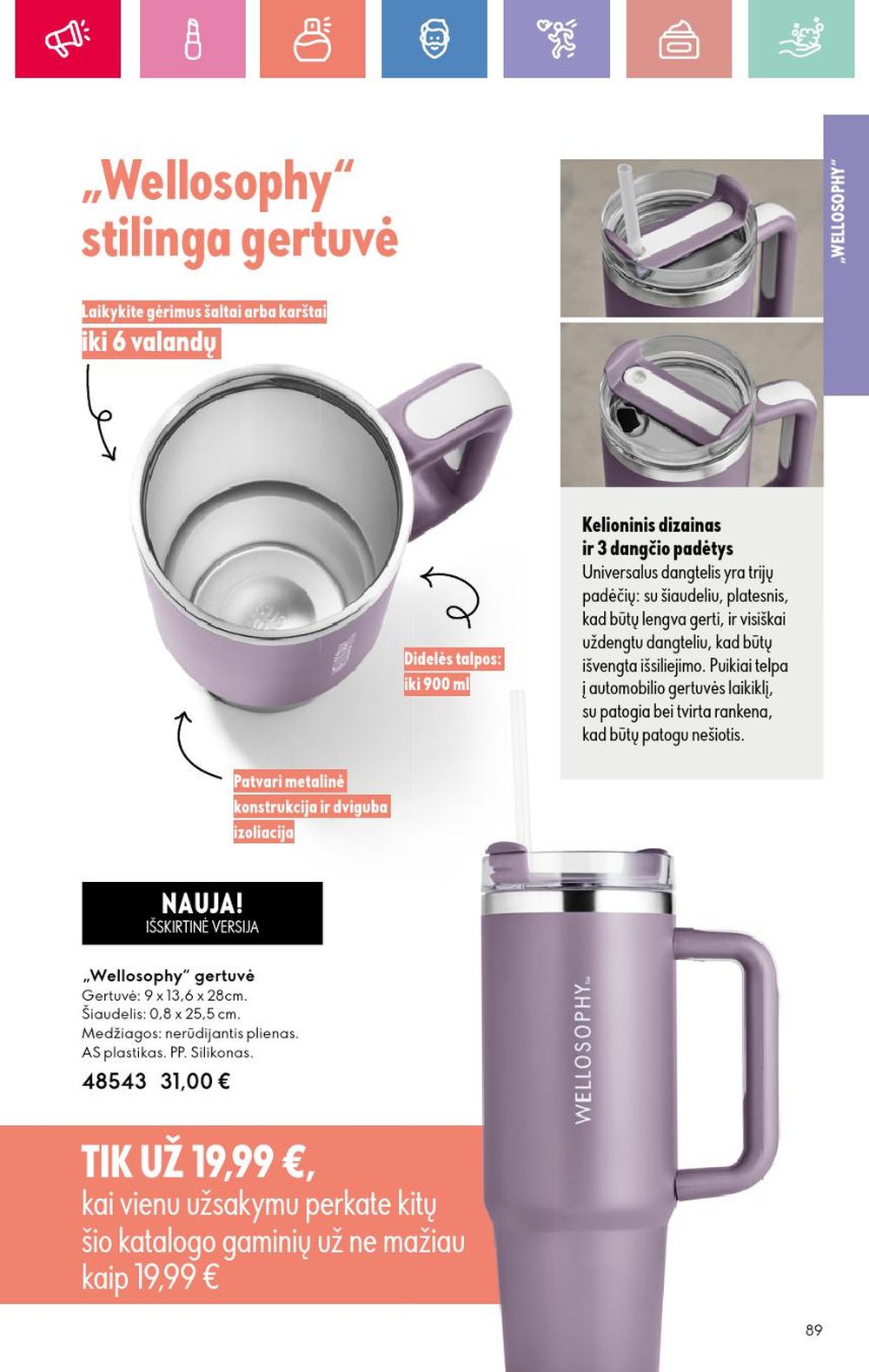 oriflame - ORIFLAME - Katalogas (2025 07 13 - 2025 08 02) - page: 89