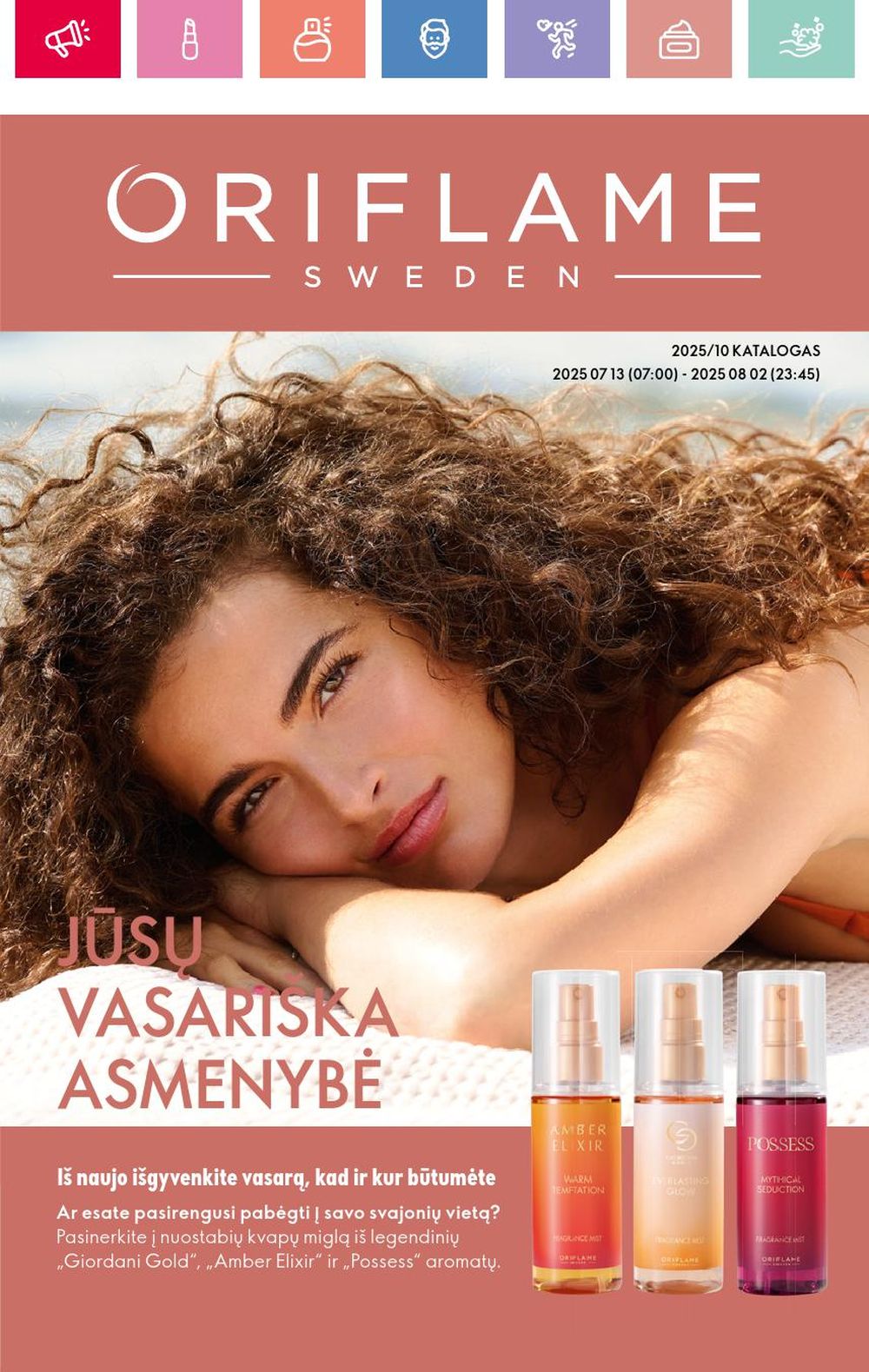 oriflame - ORIFLAME - Katalogas (2025 07 13 - 2025 08 02)